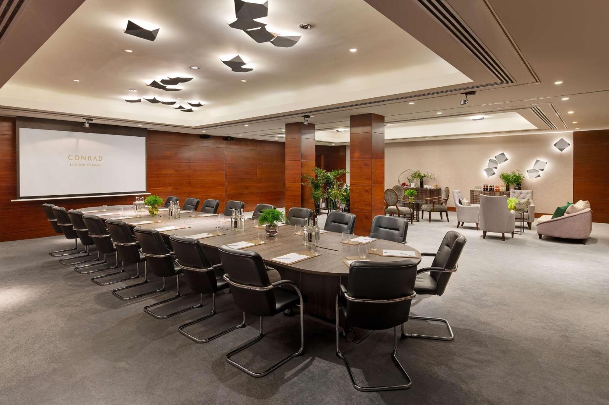 Conrad London St James Exterior photo The meeting room at the London office
